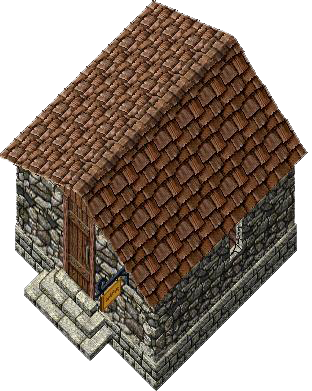 Small stone house